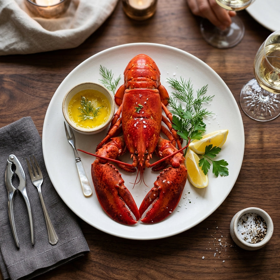 Premium Boston Lobster – Sweet, Tender, and Ocean Fresh